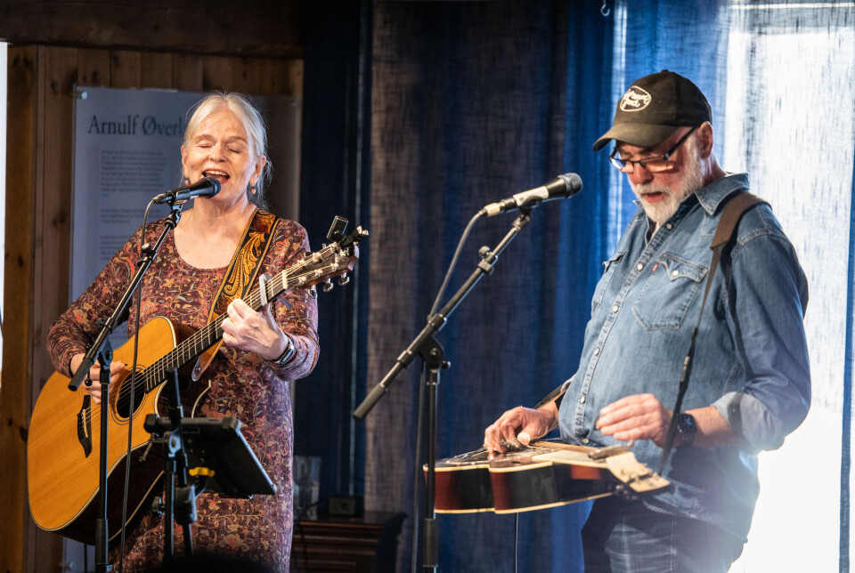 TRAJADA, bestående av f.v: Trude Abelsen og Jan Dahlen.