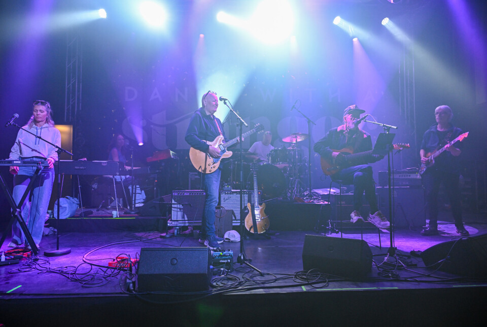 Lydprøve for Dance With A Stranger på Kulturfabrikken i Kristiansund.