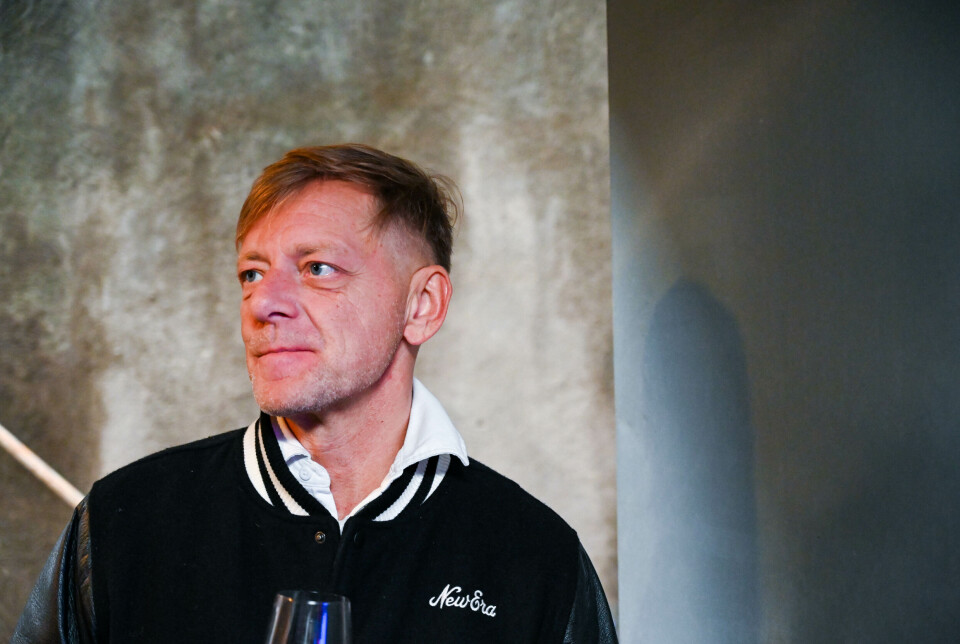Tommy Tee før dørene åpnet for en heidundrende hiphop kveld.