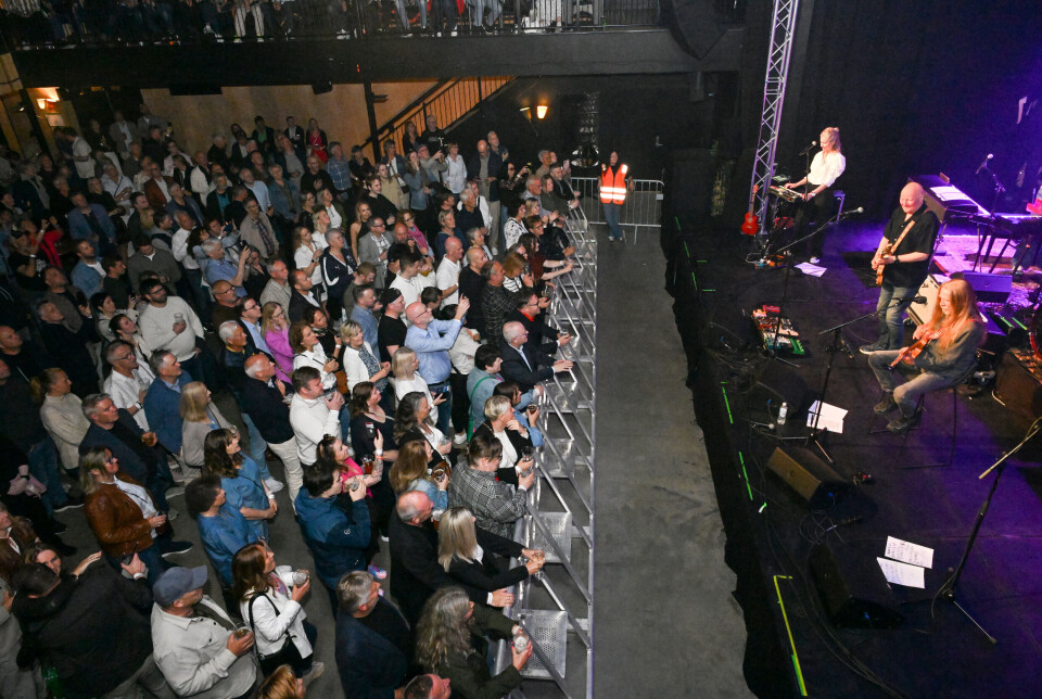 Frode Alnæs og Øivind Elgenes i Dance With a Stranger (DWAS) på Kulturfabrikken lørdag 7. juni 2025.
