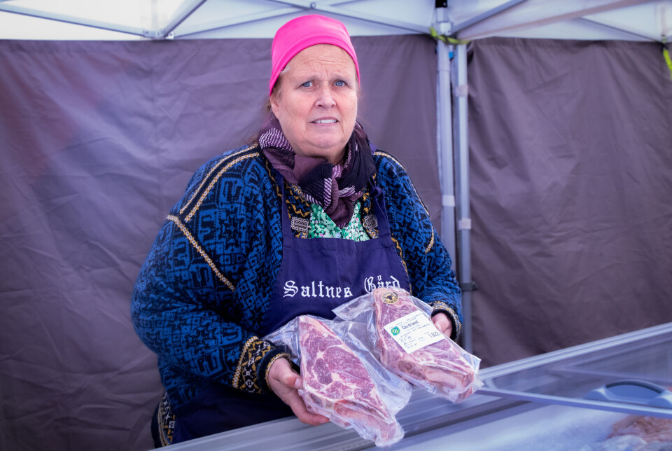 Gunnhild fra Saltnes gård.