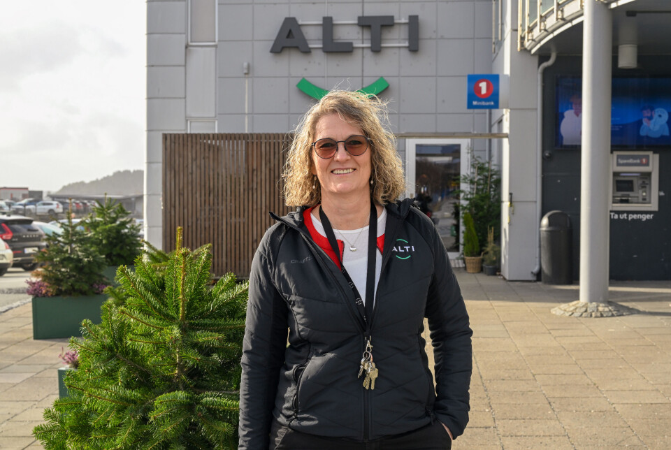 Senterleder Helene Neergaard Oxaas ved Alti Futura.