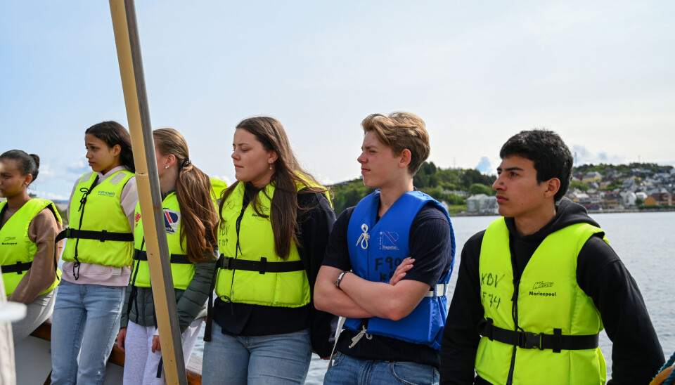 f.v Hanne Addo Hokland, Melissa Burz, Eivor Alvheim-Hansen, David Kulø og David Kalgraff .