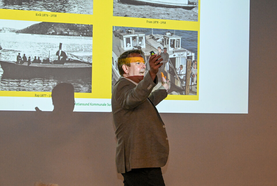 Arild Dybå-Eidem, daglig leder i Kristiansund Kommunale Sundbåtvesen KF.