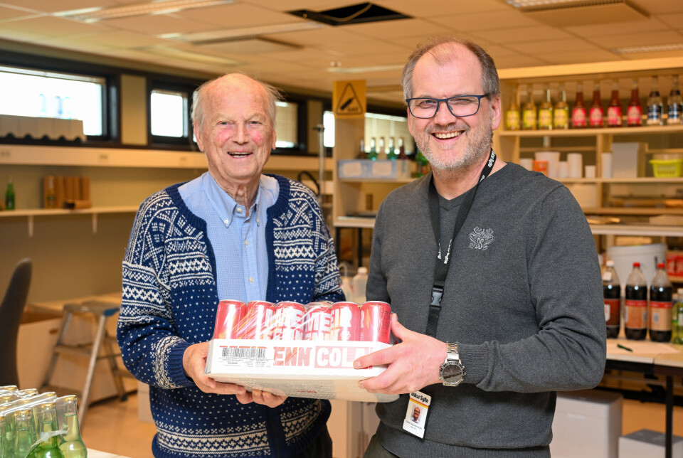 F.v.: Oskar Dag Sylte og Oskar Dag Sturla Sylte – far og sønn.
