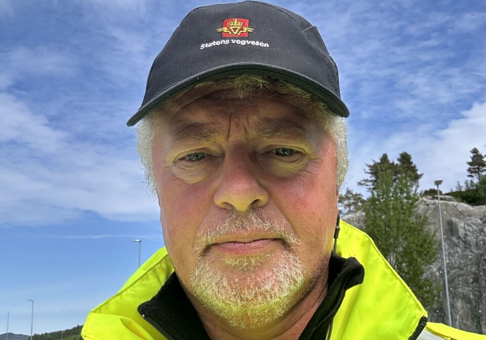 Kontrolleder Frank Sandvik.