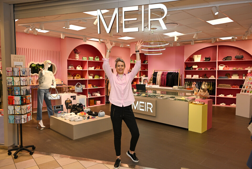 Karin Sæterøy Morch er butikksjef for butikken Meir på Storkaia i Kristiansund.