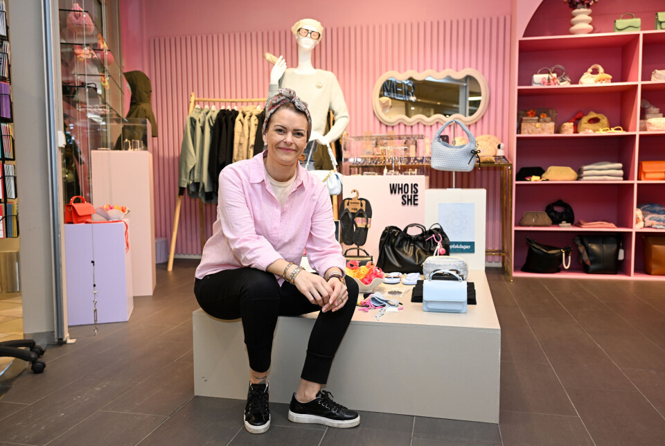 Karin Sæterøy Morch er butikksjef for butikken Meir på Storkaia i Kristiansund.