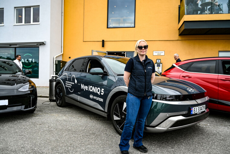 Tanya Andersen, salgsansvarlig på Hyundai hos Auto 8.8.