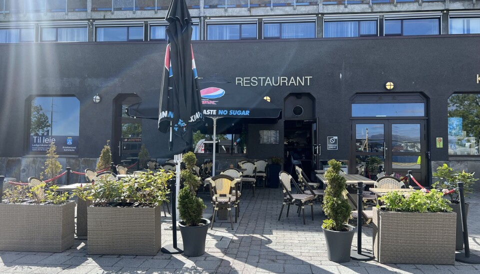 Utsiden av Diner Thai restaurant.