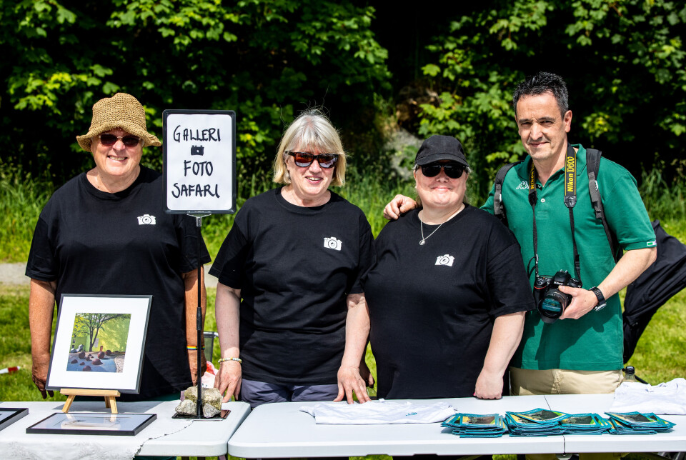 Galleri Foto Safari: f.v. Kari Strøm, Silvana Blakstad, Ingunn Witzøe Eikrem, og Marco Coelho.