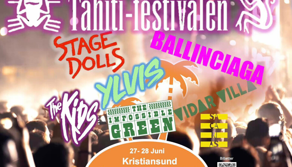 Tahitifestivalen 2025 skulle finne sted i Skjærva på Innlandet i Kristiansund 27. og 28. juni.