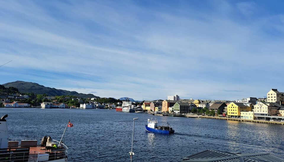 Vår arbeidsbåt Havnebris brukes til både interne og eksterne oppdrag.