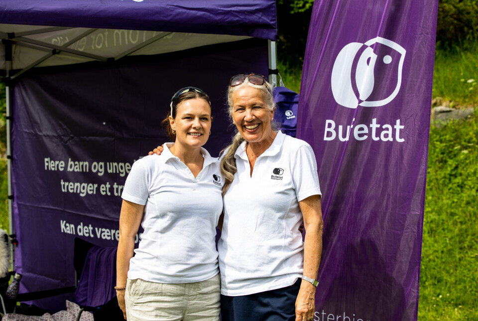 Bufetat. f.v. Annbritt Jünge og Anna Lossius (Rekruteringsleder).