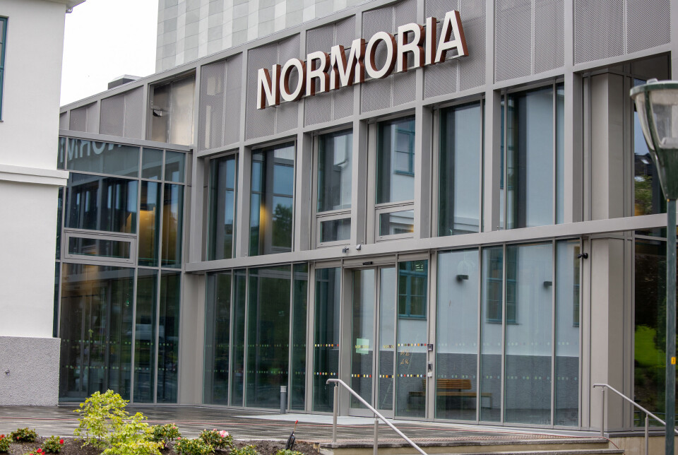 Normoria-bygget onsdag 18. juni 2025. Første innflyttingsdag.