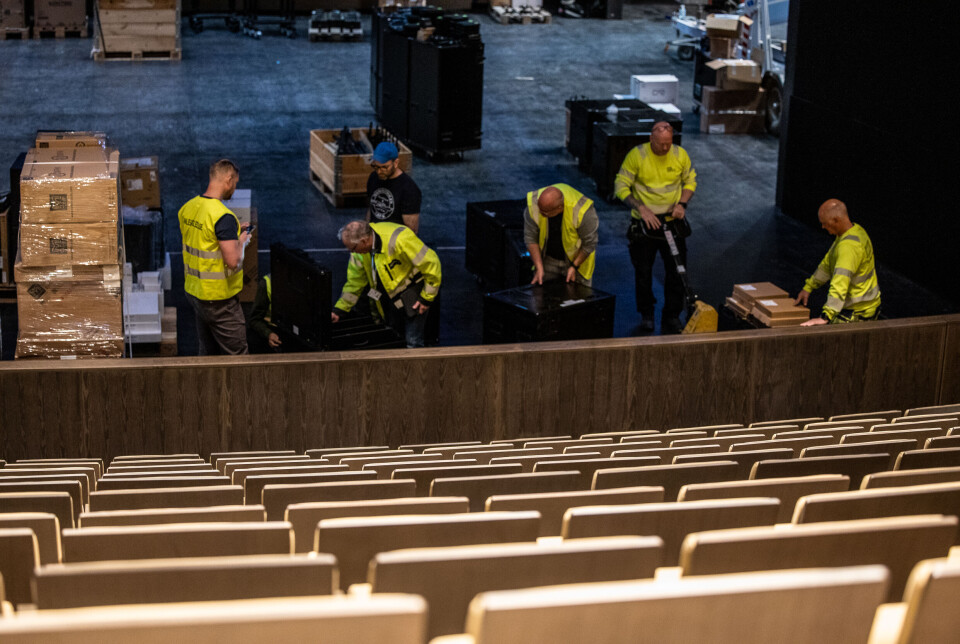 Normoria-bygget onsdag 18. juni 2025. Første innflyttingsdag.
