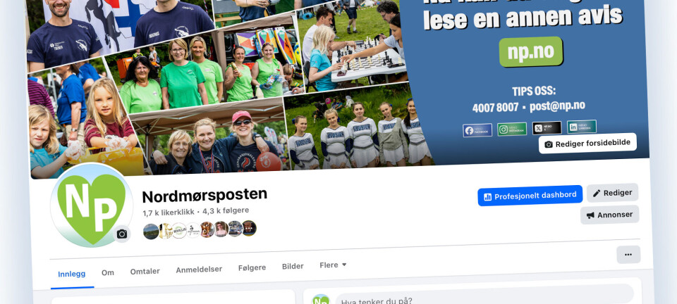 NP.no langt forbi andre medier på Facebook-vekst