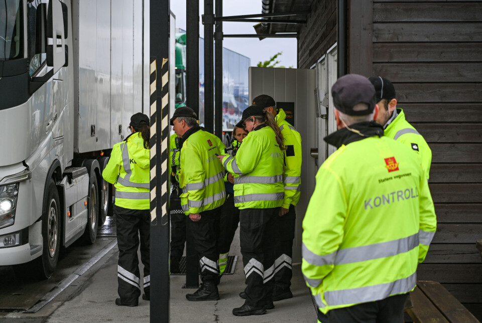 Politiet, Statens vegvesen og Arbeidstilsynet samarbeider tett.