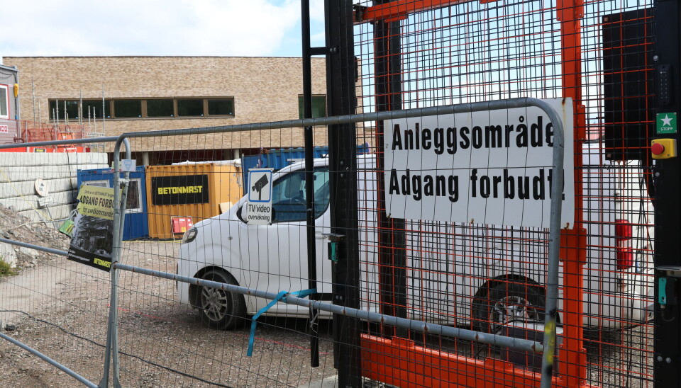 Folkeparken skole. Oppgradering av Røsslyngveien – vei, vann og avløp utført av Mekvik Maskin AS. FOTO: VEGARD GRIMSTAD