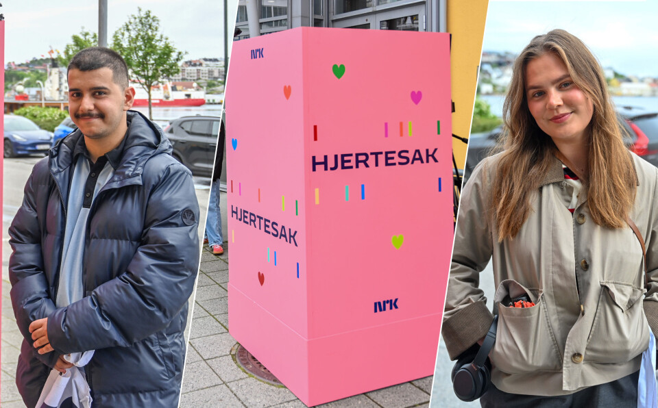 To ungdommer vi møtte på kaia i Kristiansund: Mohamed Abdul Karim og Anna Johanne Holden Jakobsen fikk sagt hva de hadde på hjertet inne i NRKs hjertesak-videoboks.