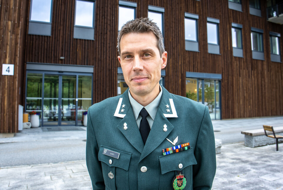 HVERDAGSBEREDSKAP: Oberstløytnant Richard Moen oppfordrer til å tenke på hverdagsberedskap og digital sikkerhet.