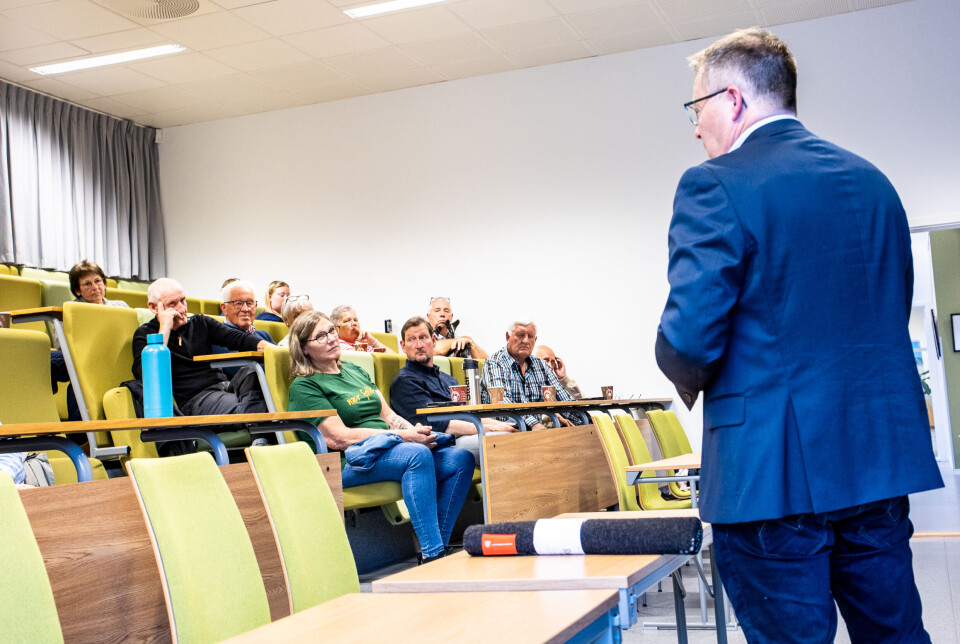 BEREDSKAP: Bjørn Arild Gram diskuterer viktigheten av sivilforsvar og beredskap i dagens usikre verden.