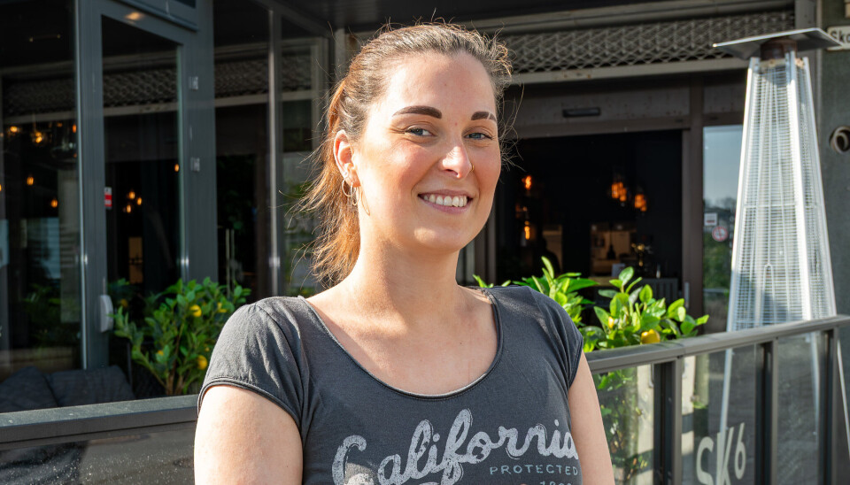Tiril Skjølsvik, daglig leder Tordenskjold Pub. FOTO: VEGARD GRIMSTAD, VG MEDIA