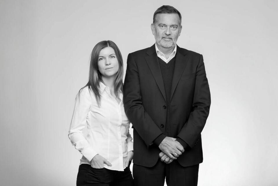 Sissel Kruse Larsen og Jan-Erik Larsen. Handout/Foto: Espen Solli/Kruse Larsen AS