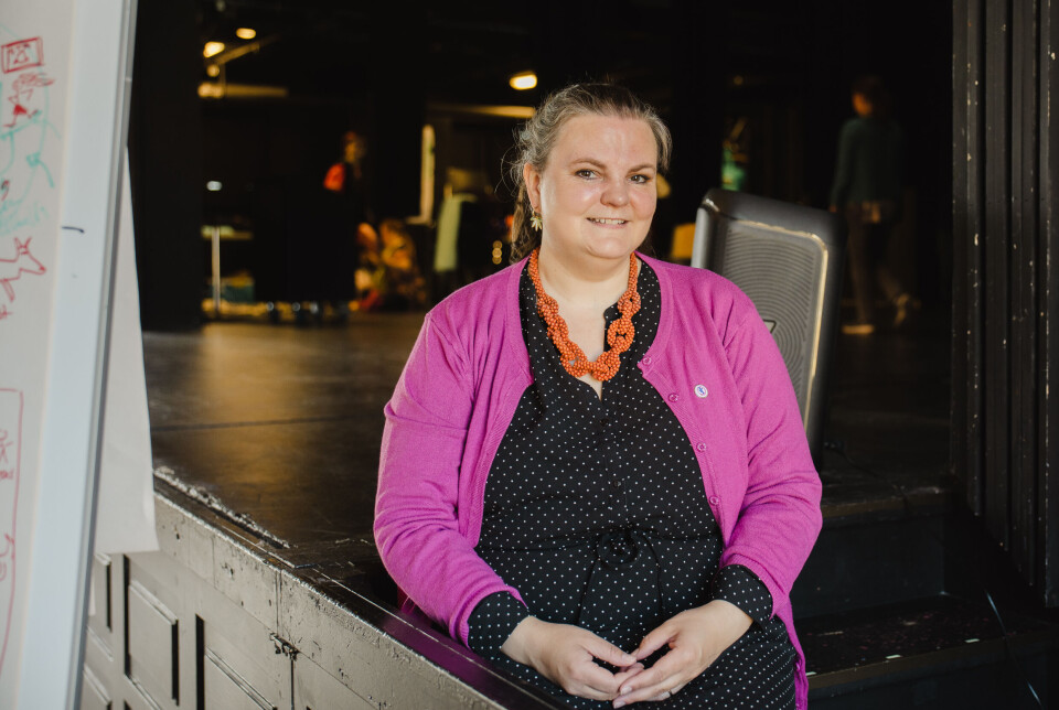 Ragnhild Arntsen leder Sjiraffen kultur- og kompetansesenter, og har regien på teaterprosjektet under Sommerskolen i Kristiansund..