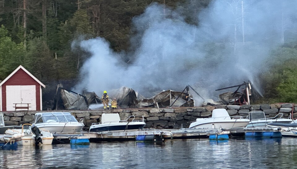 Ca klokkern 23.40. Foto: NP-tipser.