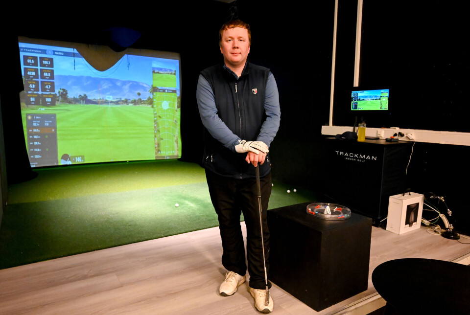 Lars Christian Berger: Lars er under utdanning for å bli sertifisert golftrener.