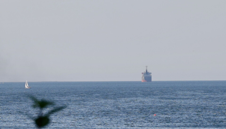 Aurora One på vei ut i havet.