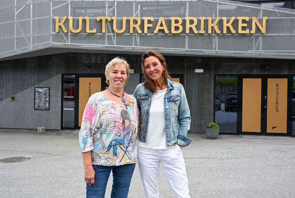 Hege Jannicke Holten fra Kulturfabrikken og Britt D’Angelo fra Ramsailt.