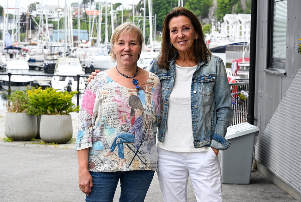 Hege Jannicke Holten fra Kulturfabrikken og Britt D’Angelo fra Ramsailt.