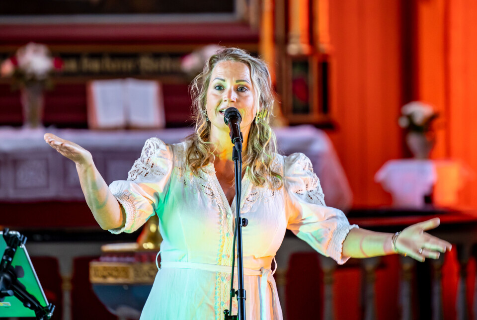 Helene Bøksle i Kvernes kirke 10 juli 20205.