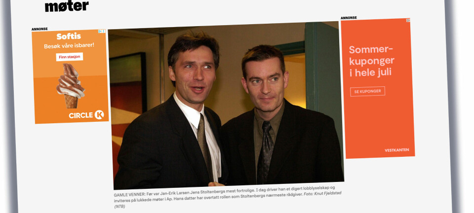 «Lobby-Larsen» får fortsatt innpass hos Ap-topper