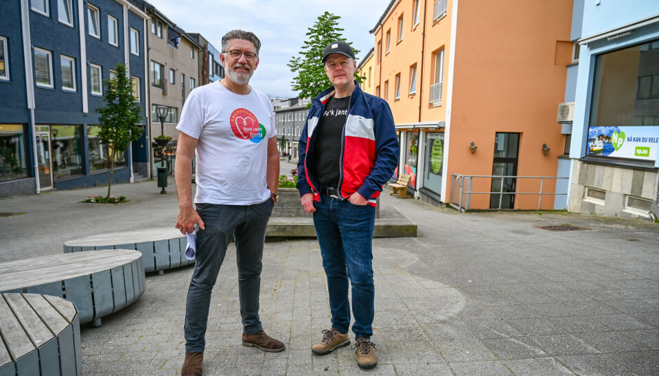 Tom Godtland og John Berge ønsker økt aktivitet i Gågata.