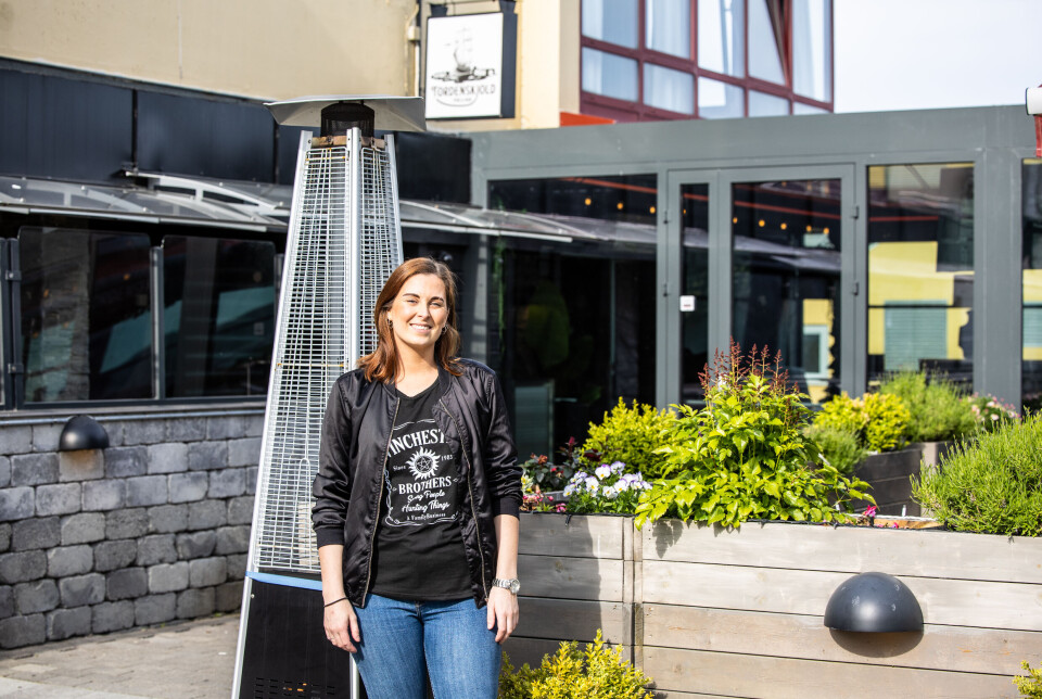 Tiril Skjølsvik, daglig leder for Tordenskjold Pub.