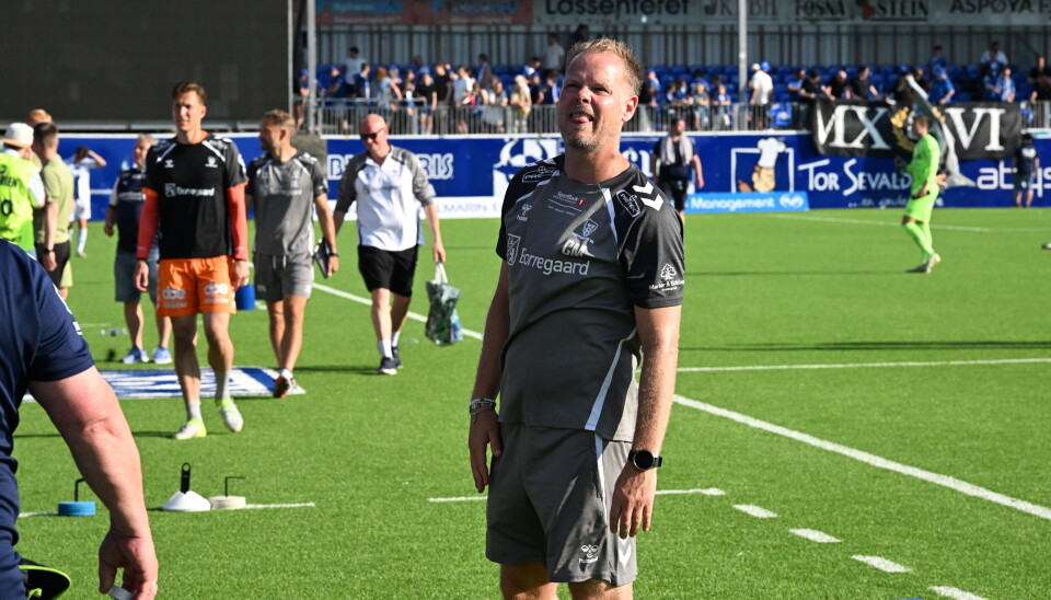 Christian Michelsen var tilbake på Nordmøre stadion. FOTO: JOHN BERGE