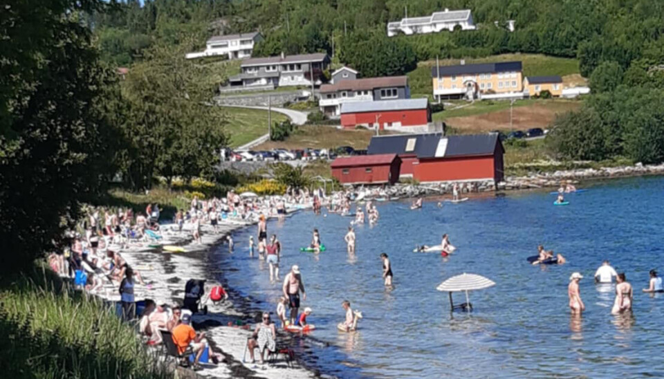 Røsandstranda på Averøy13. juli 2025.