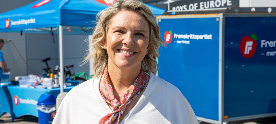 Listhaug i Kristiansund: – Helseplattformen setter hele helsetilbudet i spill