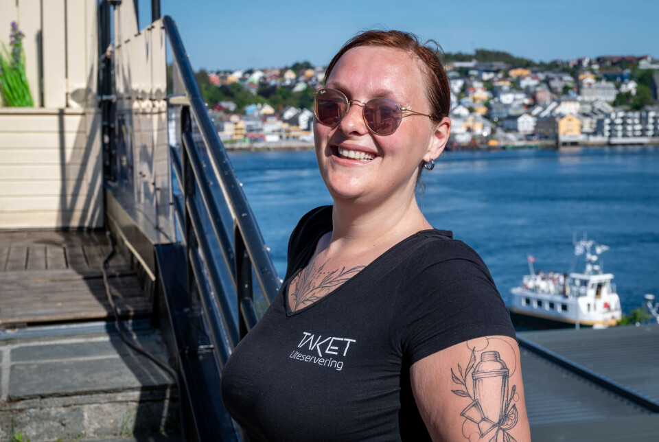 Therese Asp er klar for en herlig sommer på Taket uteservering.