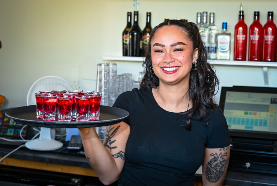 Isabel Paula Ormset, sk6, taket, bartender