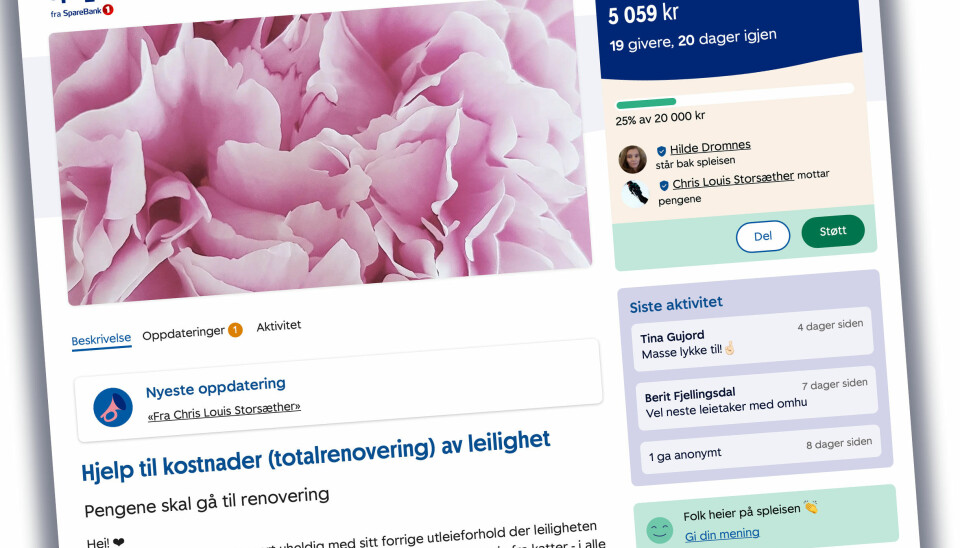 Hilde syntes synd på Chris – startet spleis