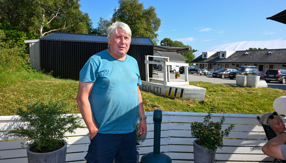 Kjetil Johansen tilbringer sommeren på Atlanten camping.