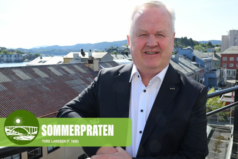 Tore Larssen er styreleder og eiendomsutvikler for Ziko Gruppen AS. Han er også et velkjent ansikt i bystyret som gruppeleder for Kristiansund Venstre.