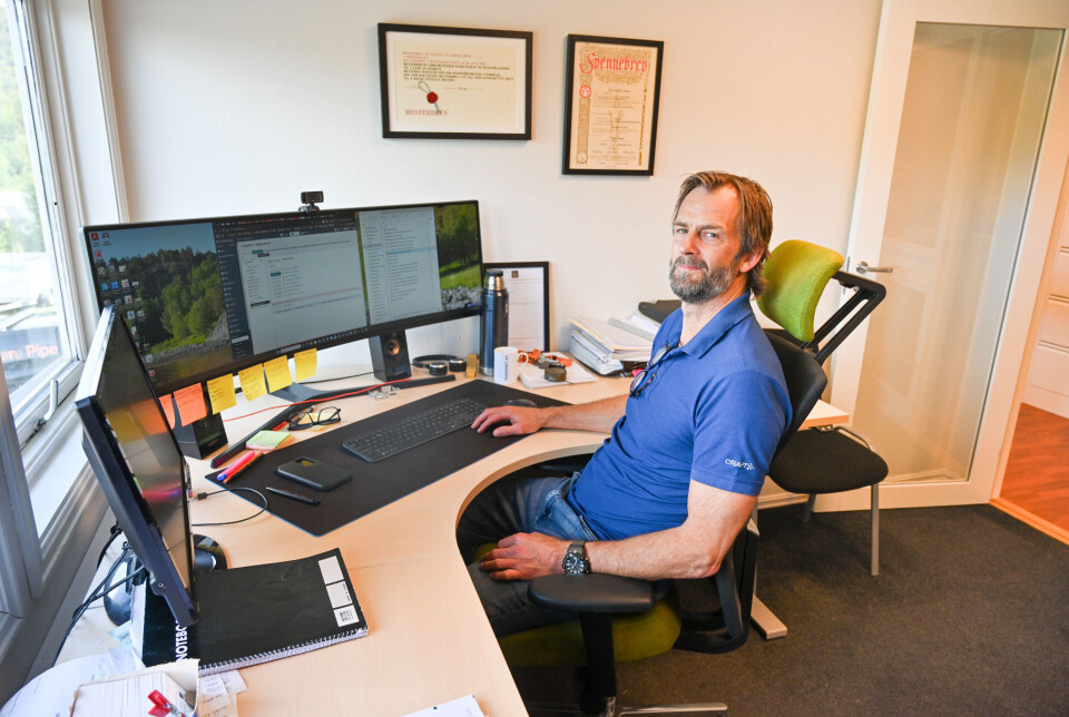 Pål Ronny Løvik i Tegneriet AS.