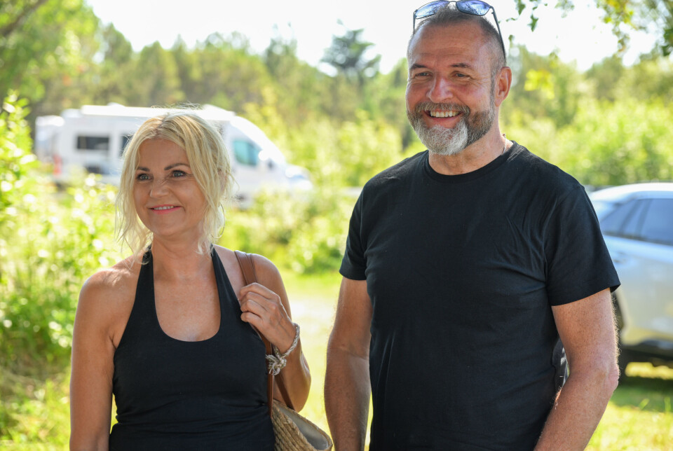 Sonja og Harald blant venner!