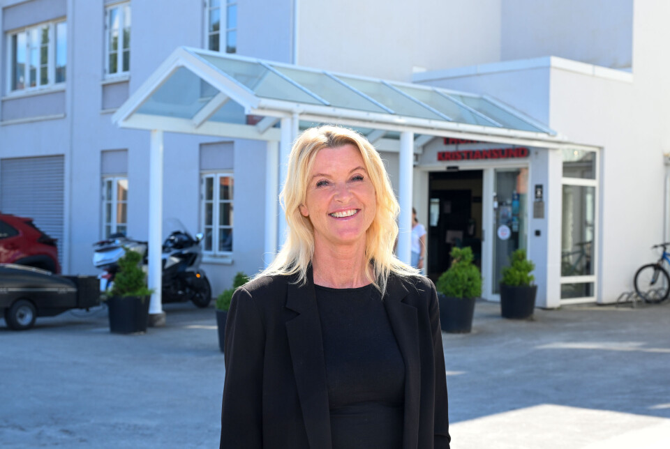 Direktør Britta Joø hos Thon Hotel Kristiansund på Innlandet.