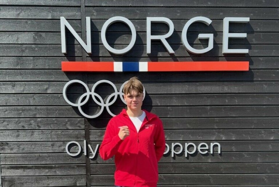 Taekwondoutøver Martin Romundset Nilsen fra Aure Kampsportklubb.